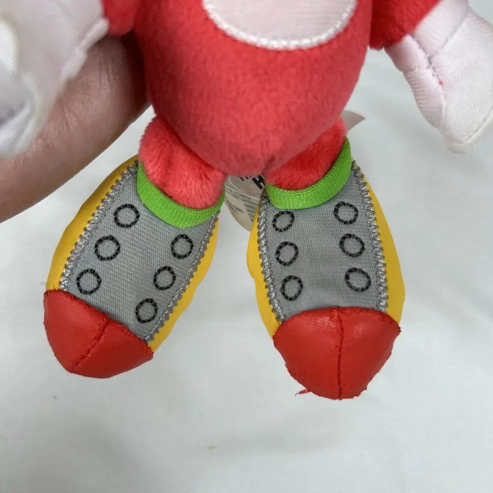 Sonic the Hedgehog Knuckles Red and Tails Yellow 8-inch Plush 2023 Stuffed Toy